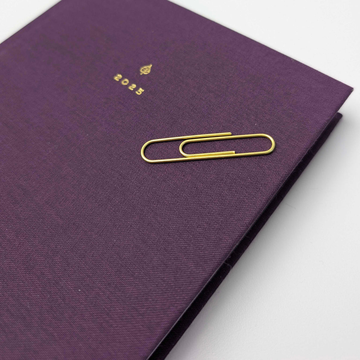 Brass Paper Clips - detail view