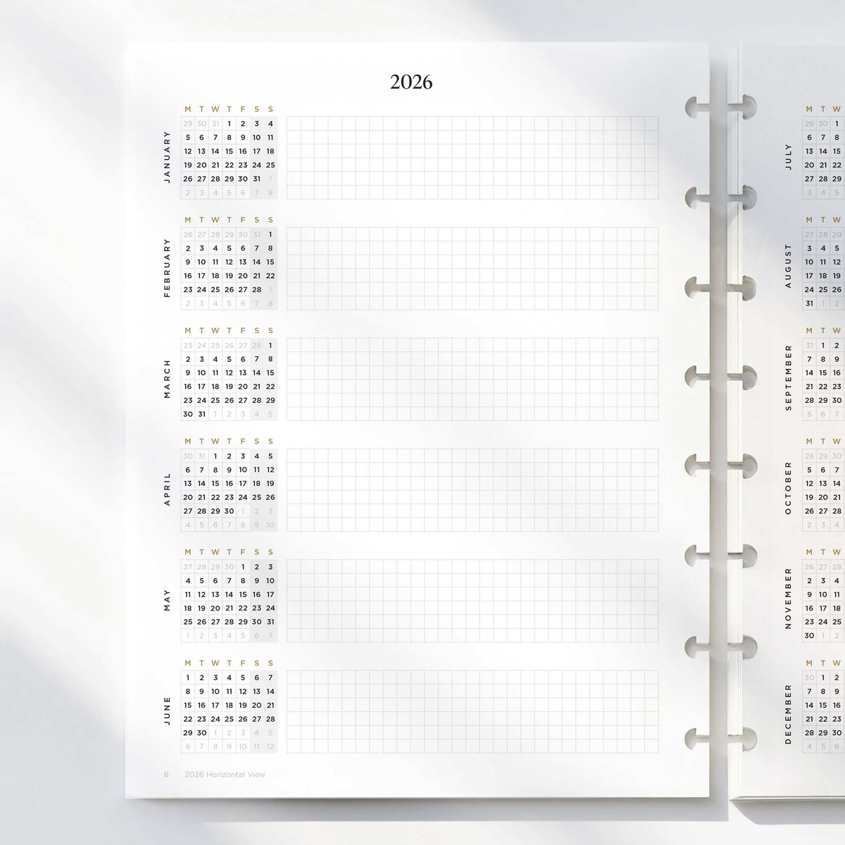 PLACEHOLDER (2026 photo) - 2027 Yearly and Monthly Calendar Inserts