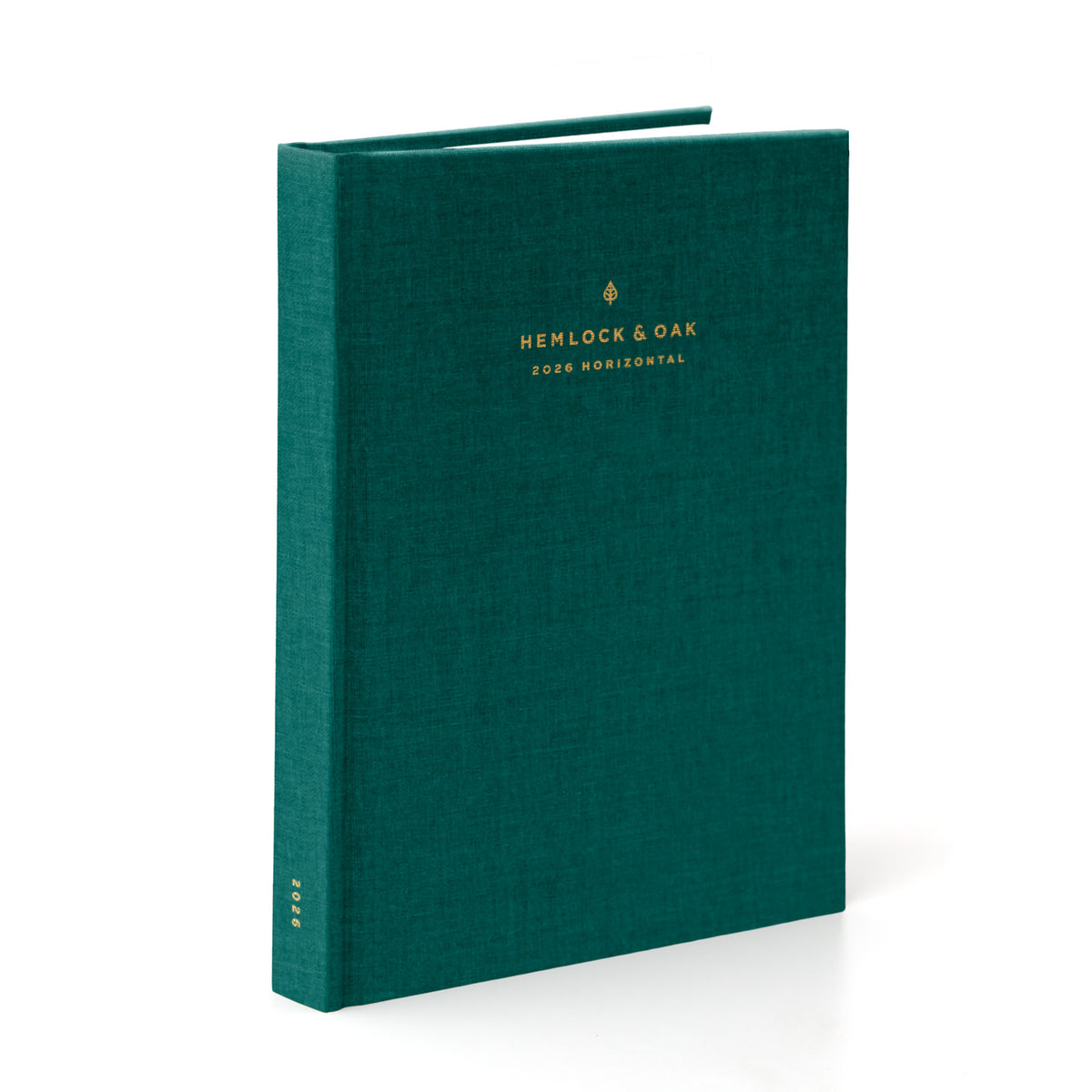 2026 Horizontal Planner (Hardcover) in Enchanted Forest #color_enchanted forest