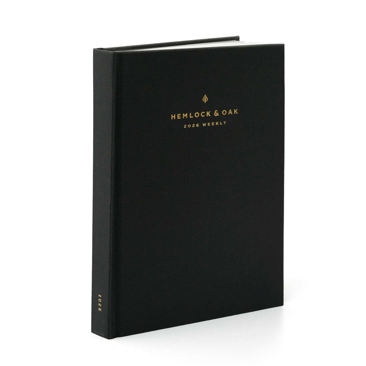 2026 Weekly Planner (Hardcover) in Charbon #color_charbon