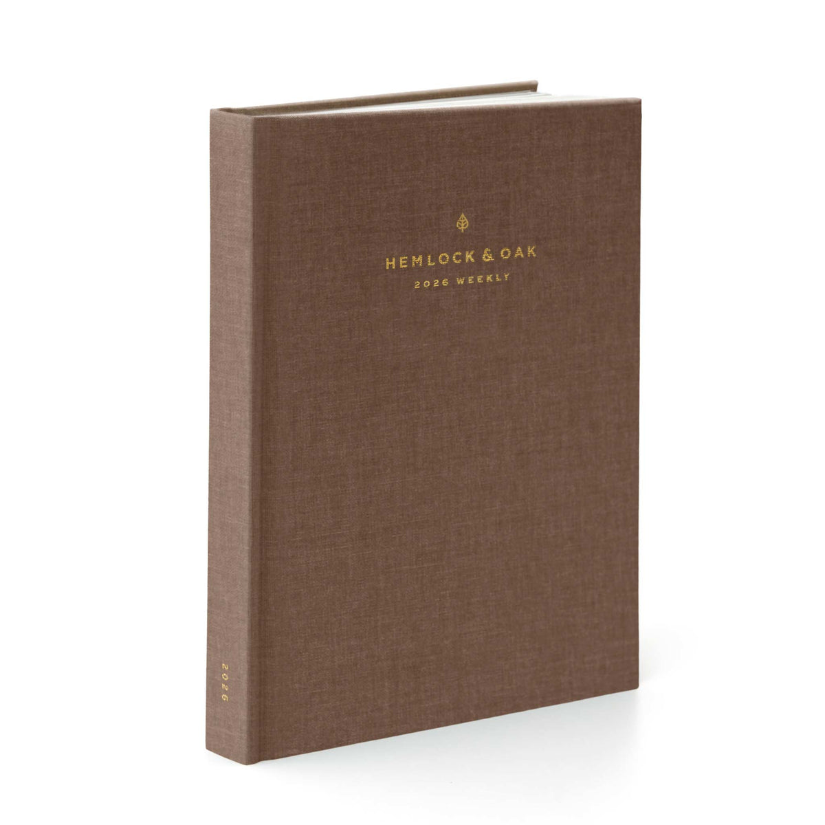 2026 Weekly Planner (Hardcover) in Fawn #color_fawn