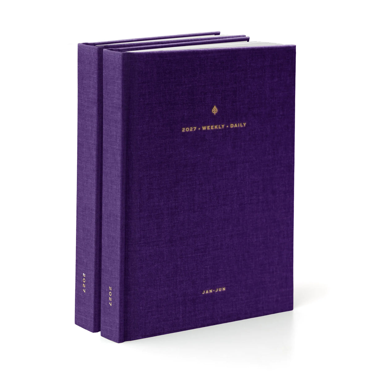 2027 Weekly & Daily Duo (Hardcover, A5, Archivist 120gsm, Minimalist) in Aura #color_aura