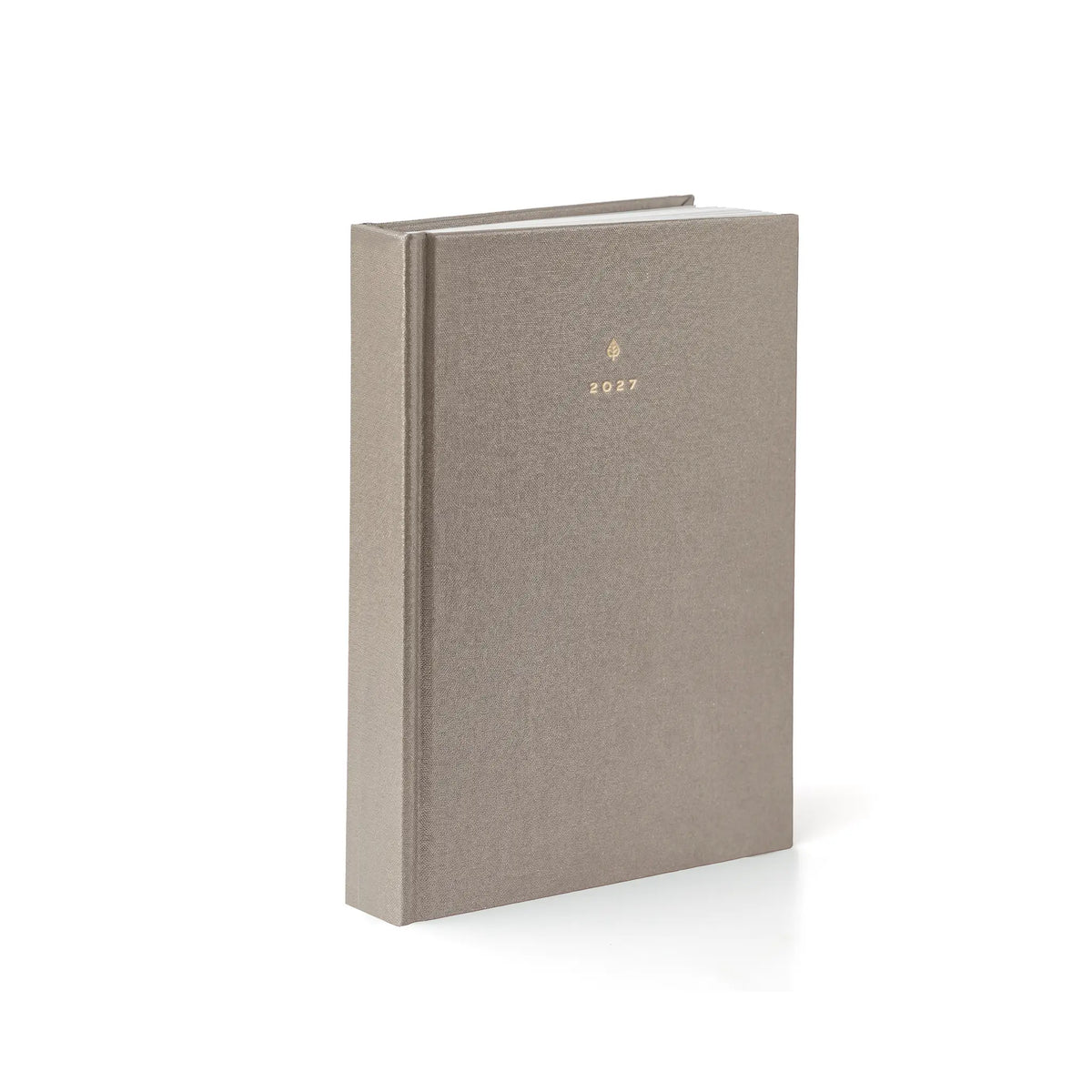 2027 A6 Daily Planner (Hardcover, 70gsm) in Natural Pearl #color_natural pearl
