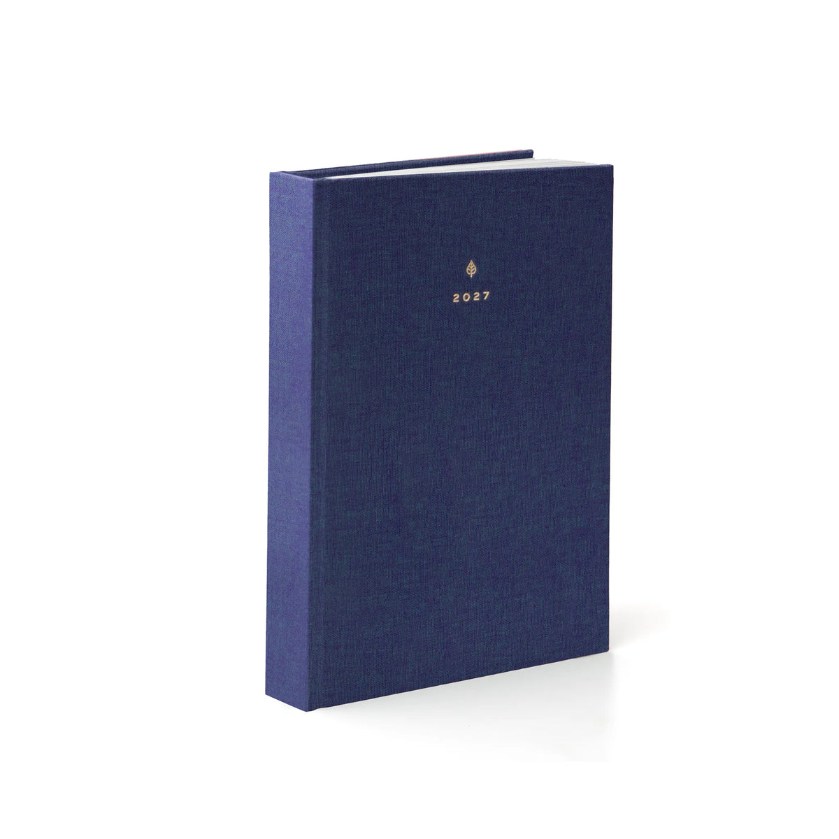 2027 A6 Daily Planner (Hardcover, 70gsm) in Wild Indigo #color_wild indigo
