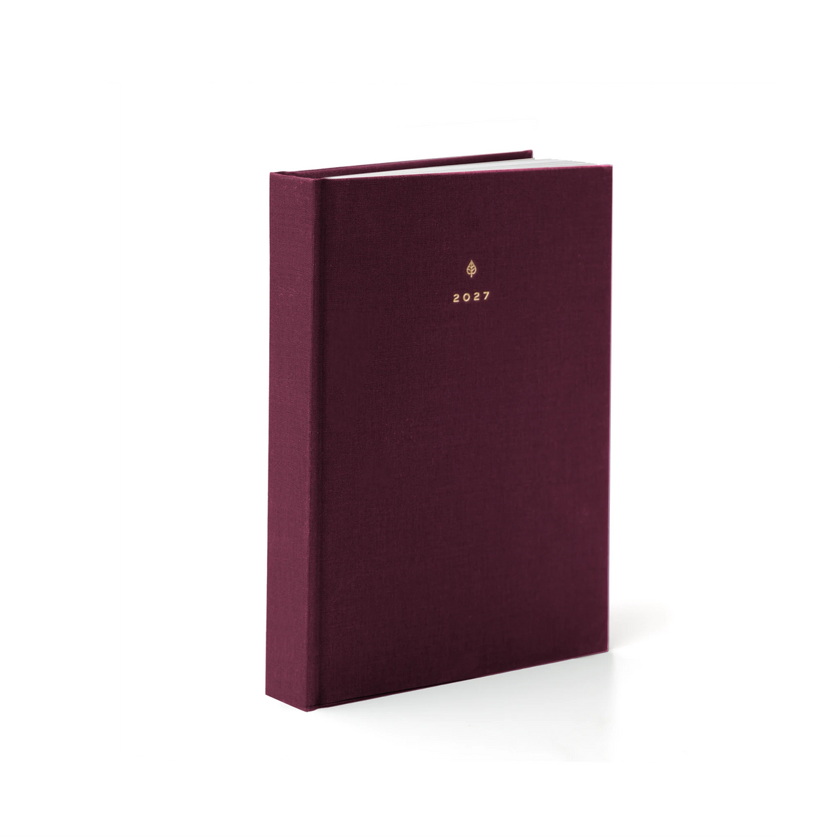 2027 A6 Daily Planner (Hardcover, 70gsm) in Mulberry #color_mulberry