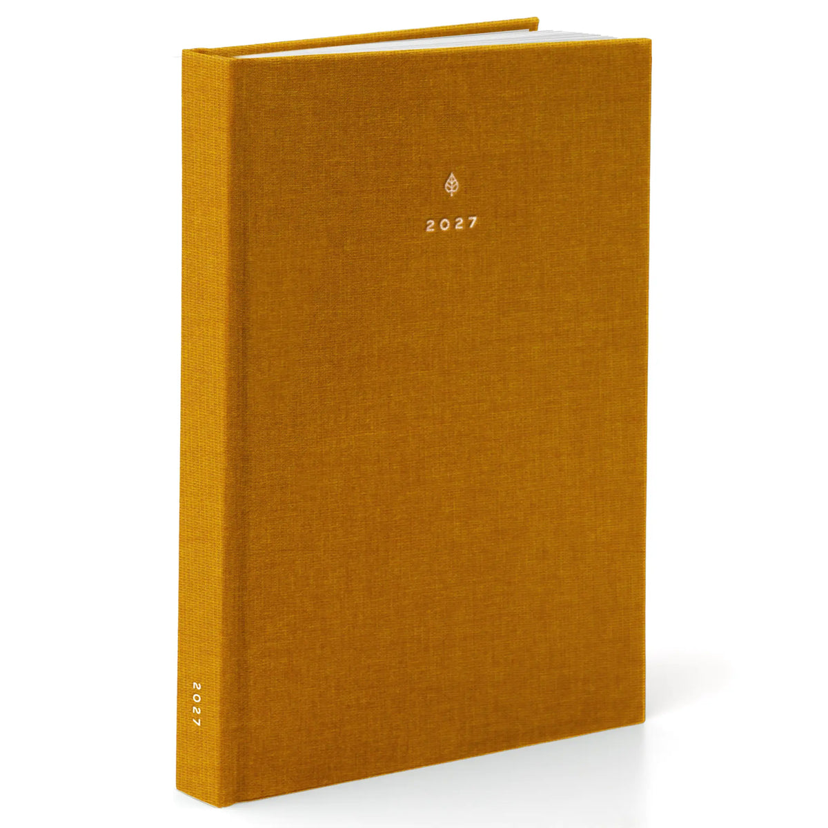 2027 B5 Minimalist Vertical Planner (Hardcover, Heritage 120gsm) in Clementine #color_clementine