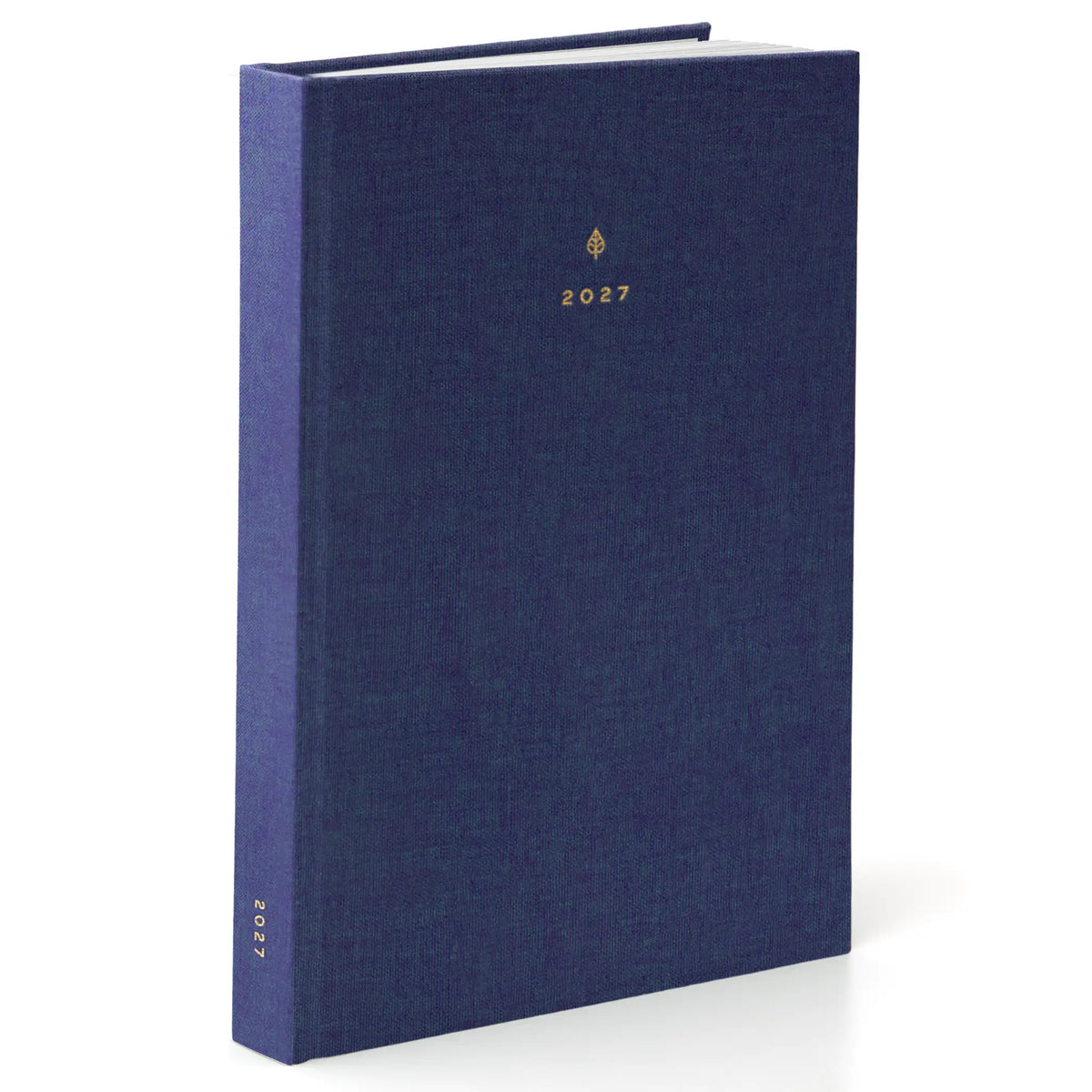 2027 B5 Minimalist Vertical Planner (Hardcover, Heritage 120gsm) in Wild Indigo #color_wild indigo