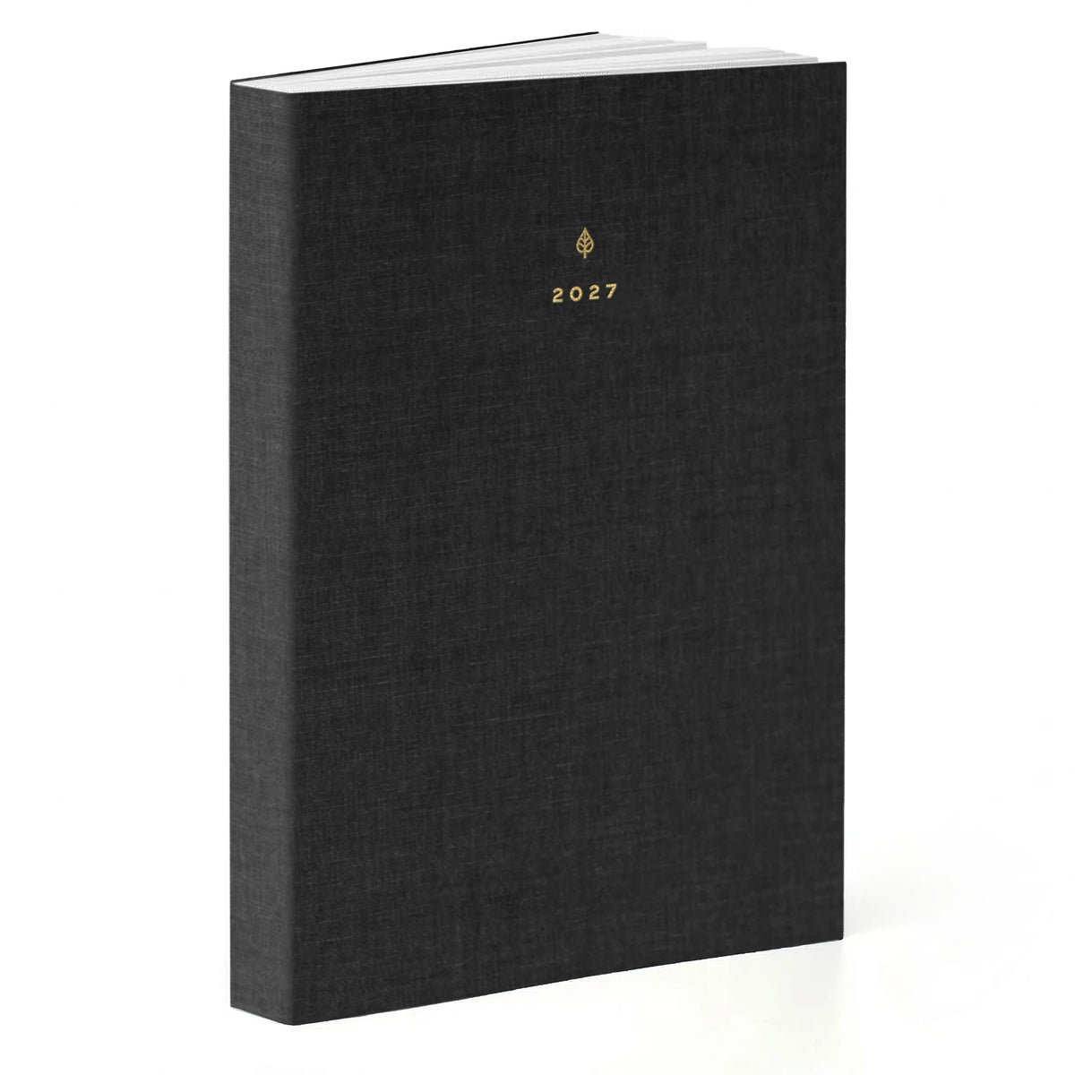 Hemlock & Oak 2027 dated planner in Charbon #color_charbon