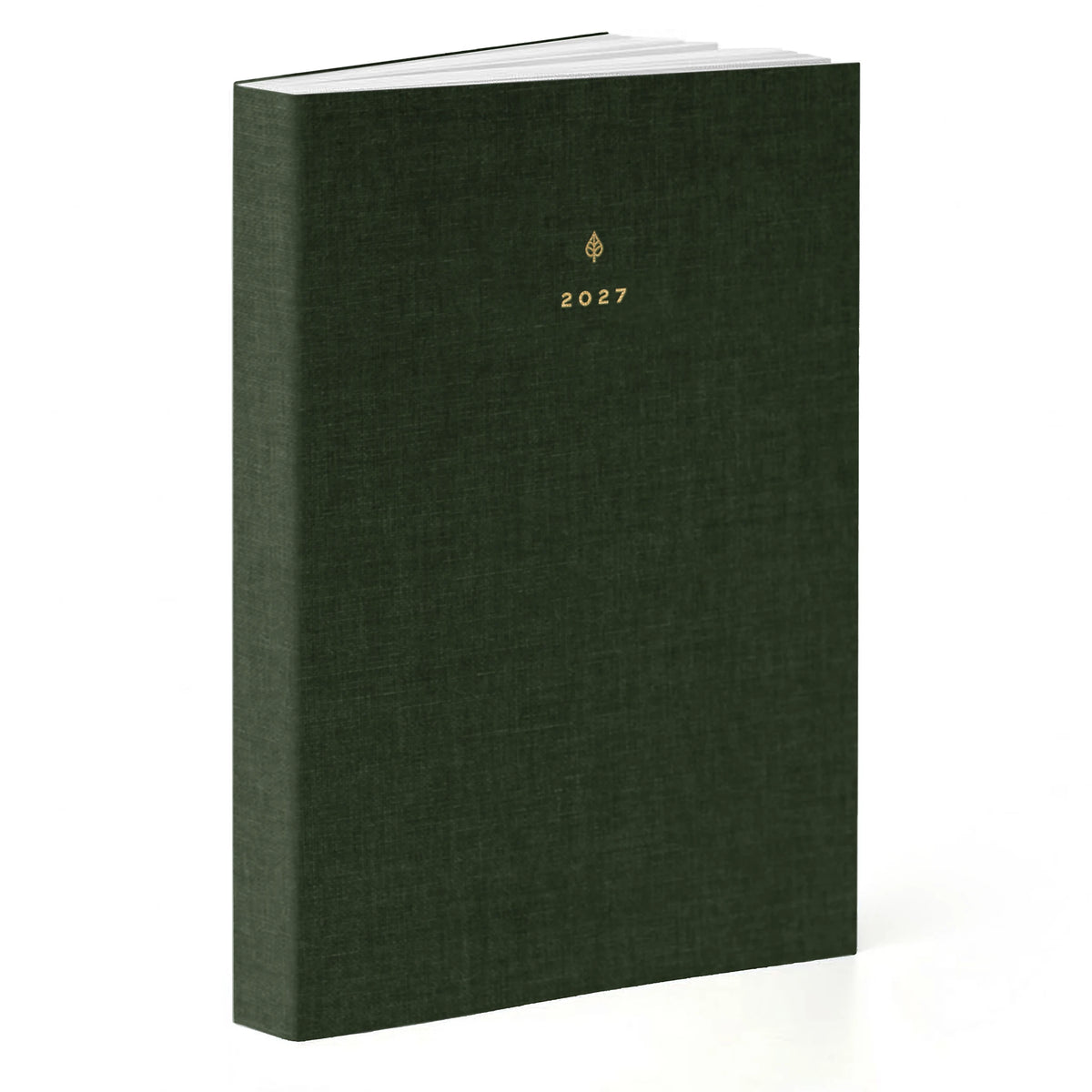 2027 Horizontal & Daily Planner (Cloth Flex, 70gsm) in Woodlands #color_woodlands