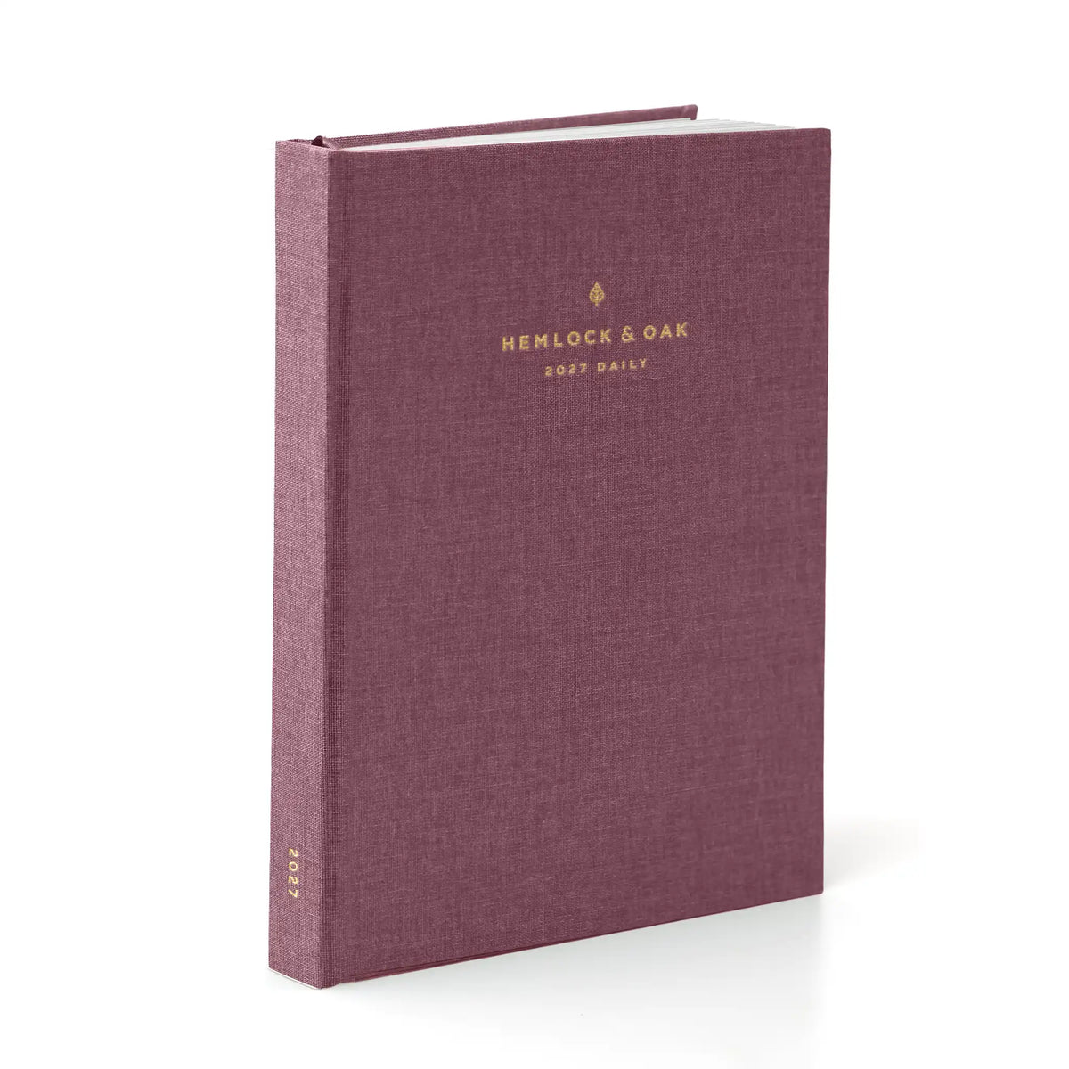 2027 Signature Daily Planner (Hardcover, A5+, Archivist 70gsm) in Wild Rose #color_wild rose