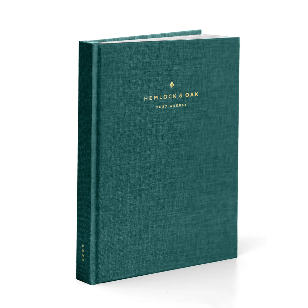 2027 Sunday Start Weekly Planner (Hardcover, Vertical, Heritage 120gsm) in Enchanted Forest #color_enchanted forest