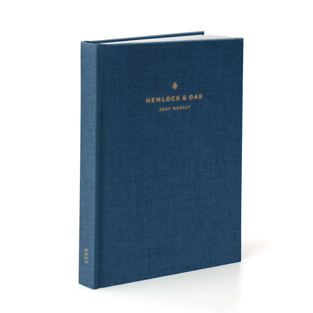 2027 Sunday Start Weekly Planner (Hardcover, Vertical, Heritage 120gsm) in Riviere #color_riviere