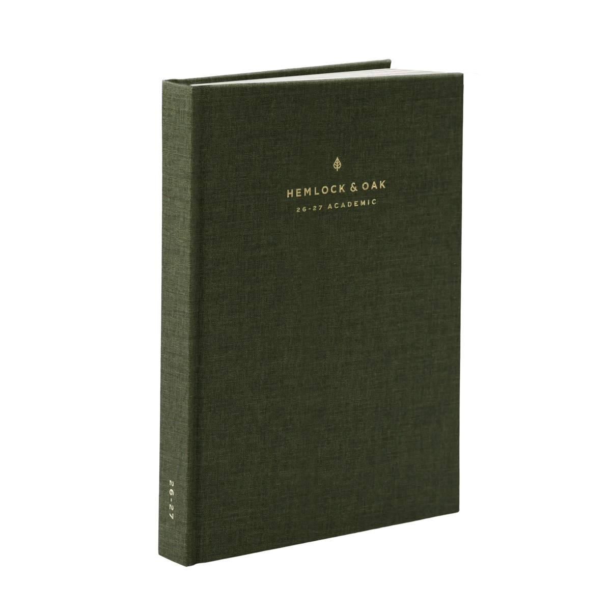 26-27 Academic Planner (Hardcover, A5, Archivist 70gsm) in Moss #color_moss