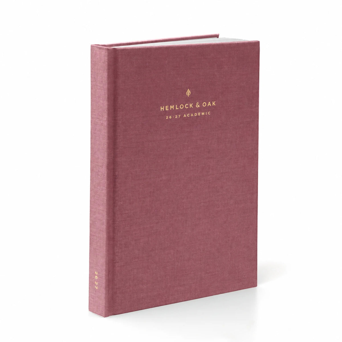 26-27 Academic Planner (Hardcover, A5, Archivist 70gsm) in Wild Rose #color_wild rose