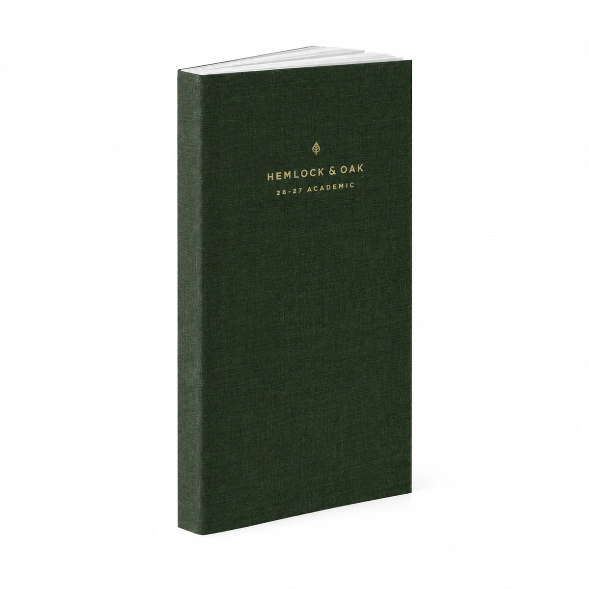 26-27 Academic Planner (Cloth Flex, Compact, Archivist 70gsm) in Woodlands #color_woodlands