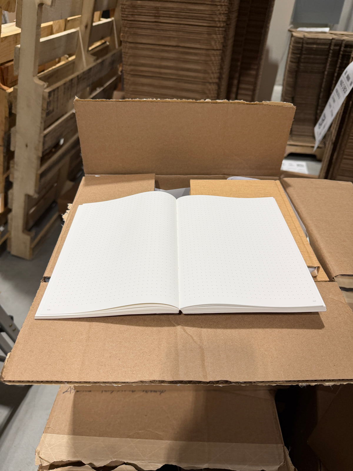 Imperfect Dotted Notebook (No Foil, Paper Flex, 70gsm) - detail view