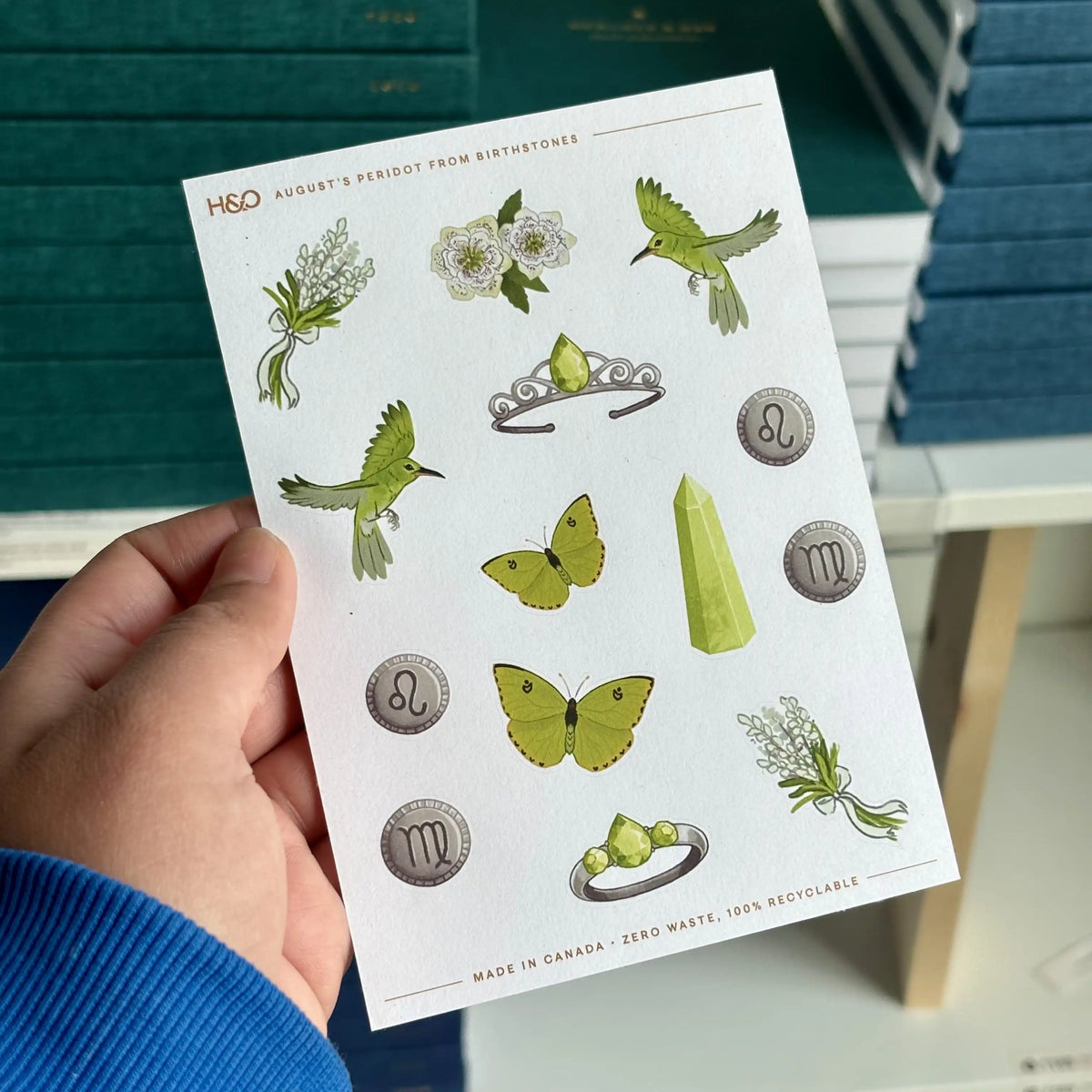Birthstones Stickers - detail view