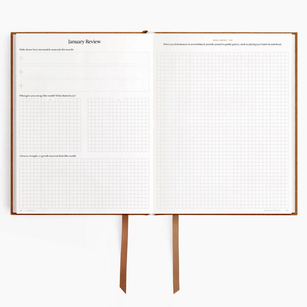 Hemlock & Oak dated planners in Autumnal #color_autumnal