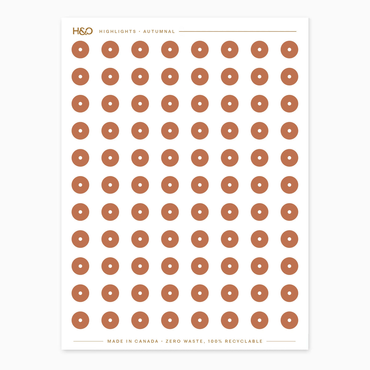 Highlights Stickers in Autumnal #color_autumnal