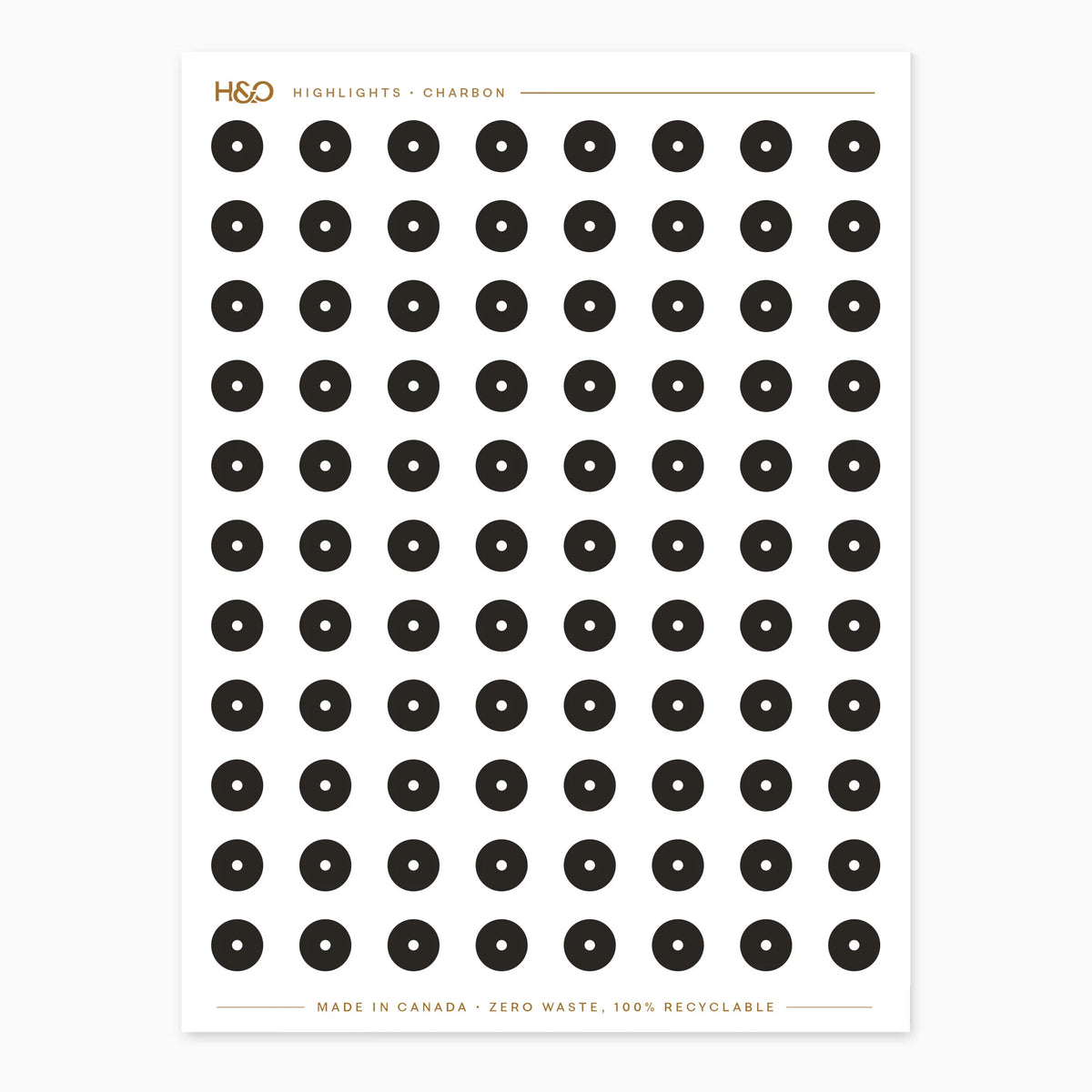 Highlights Stickers in Charbon #color_charbon