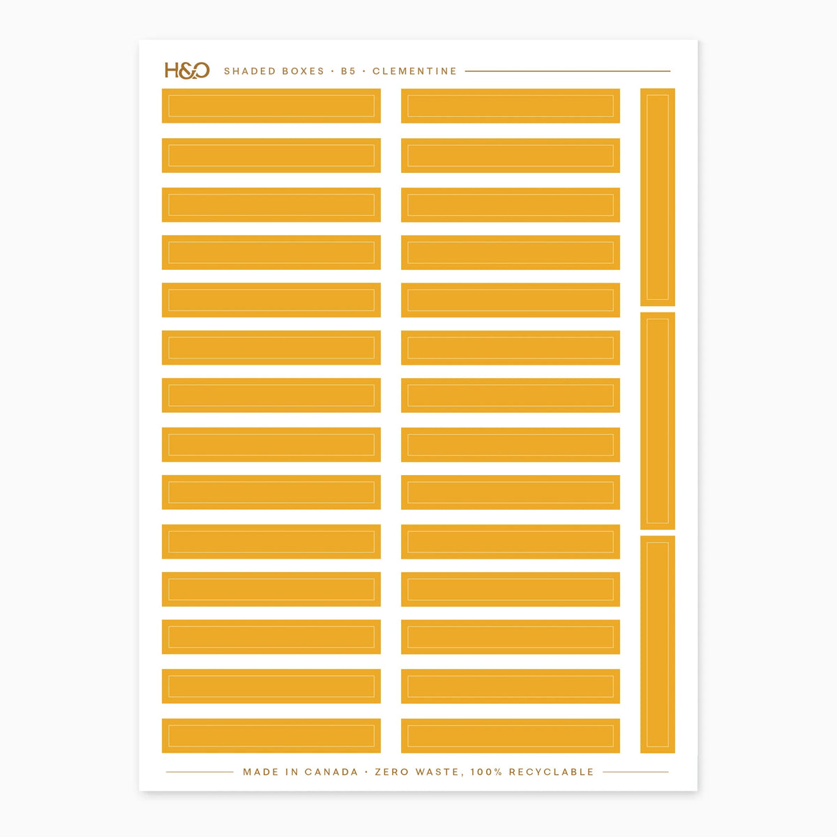 Shaded Box Stickers in Clementine #color_clementine