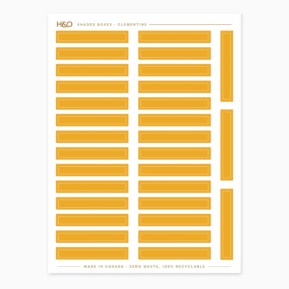 Shaded Box Stickers in Clementine #color_clementine