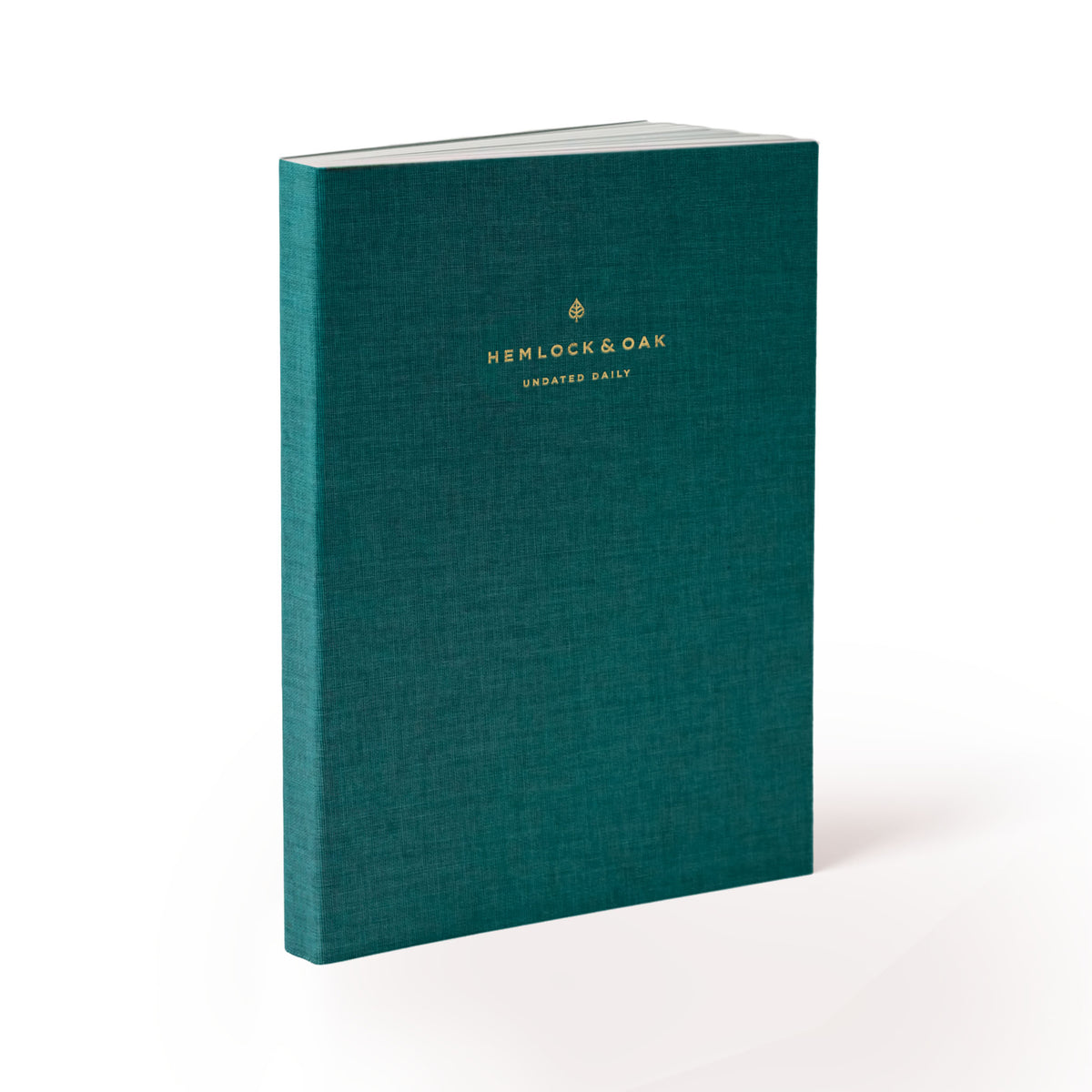 Undated Daily Planner (6-Month, Cloth Flex, 120gsm) in Enchanted Forest #color_enchanted forest