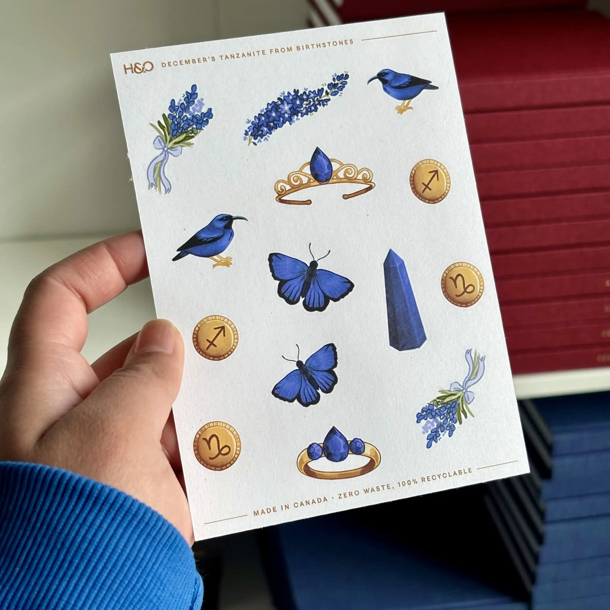 Birthstones Stickers - detail view