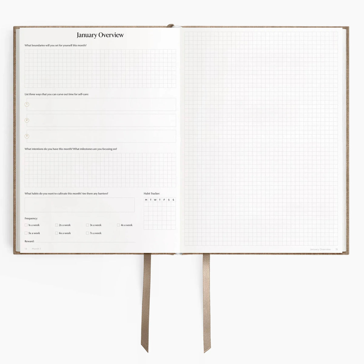 Hemlock & Oak dated planners in Fawn #color_fawn
