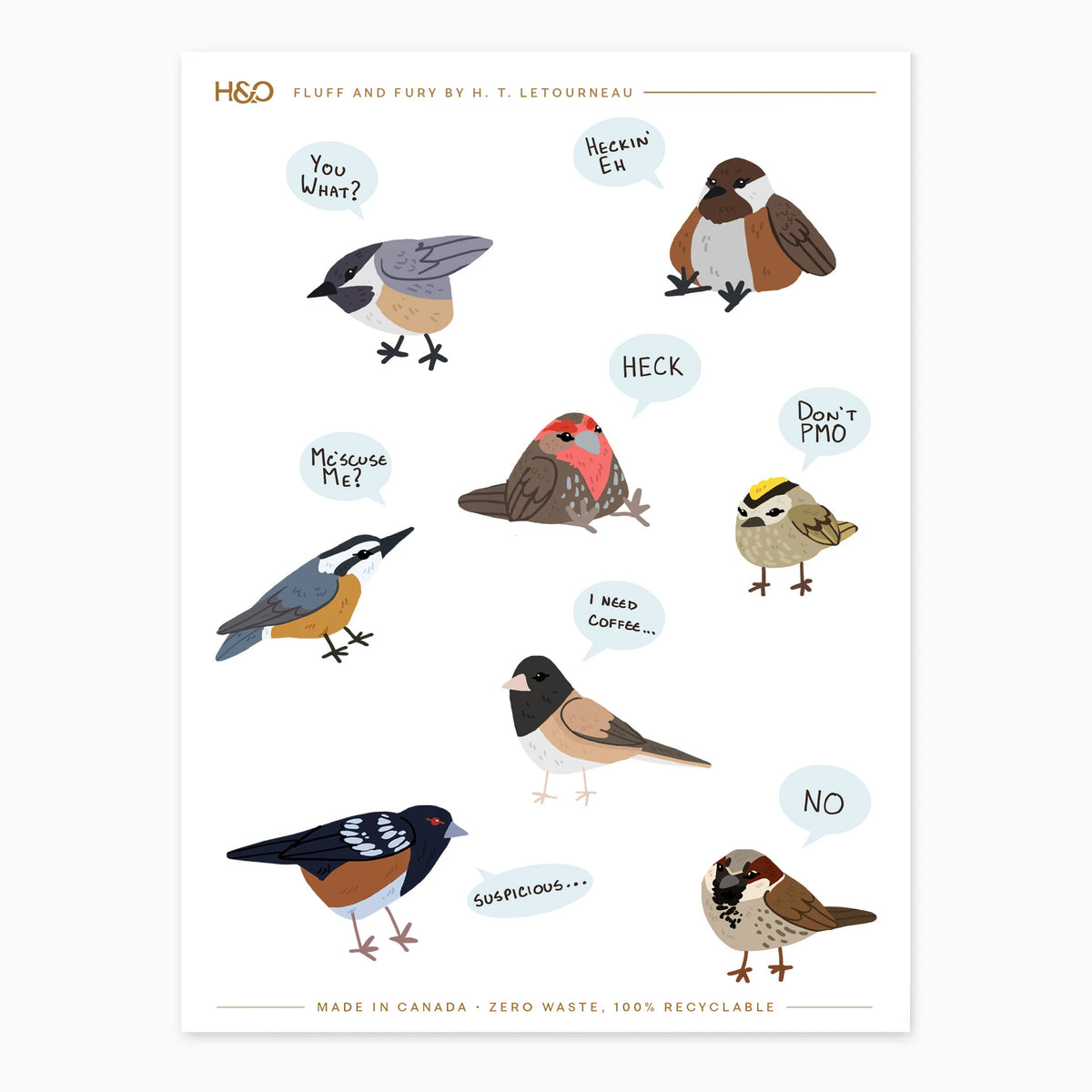 Fluff and Fury Stickers - Planner Stickers