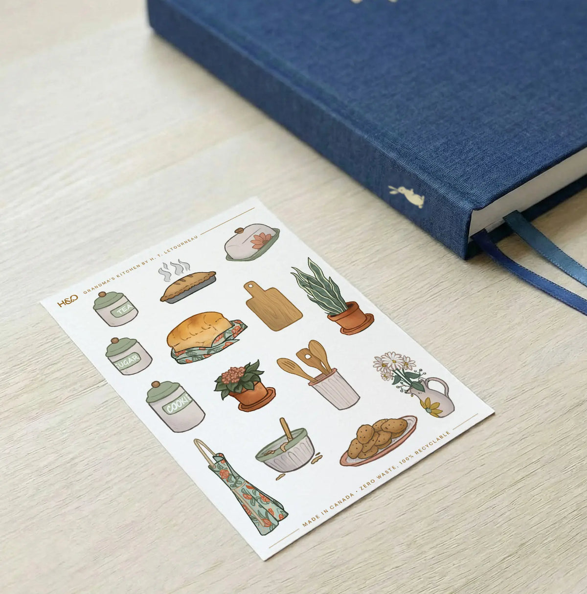Grandma's Kitchen Stickers - detail view