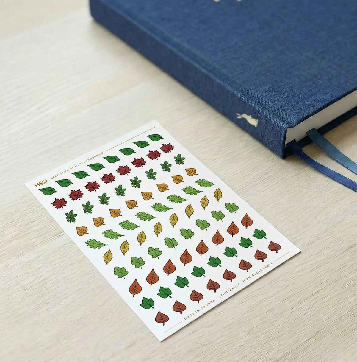 Leaf Dots Stickers in Leaf #color_leaf