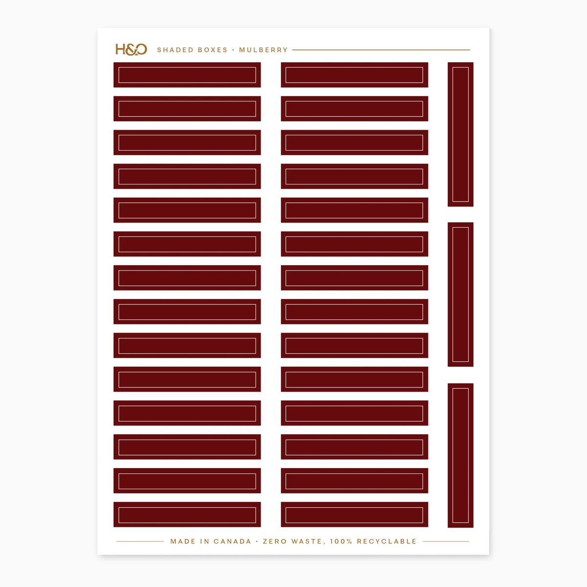 Shaded Box Stickers in Mulberry #color_mulberry