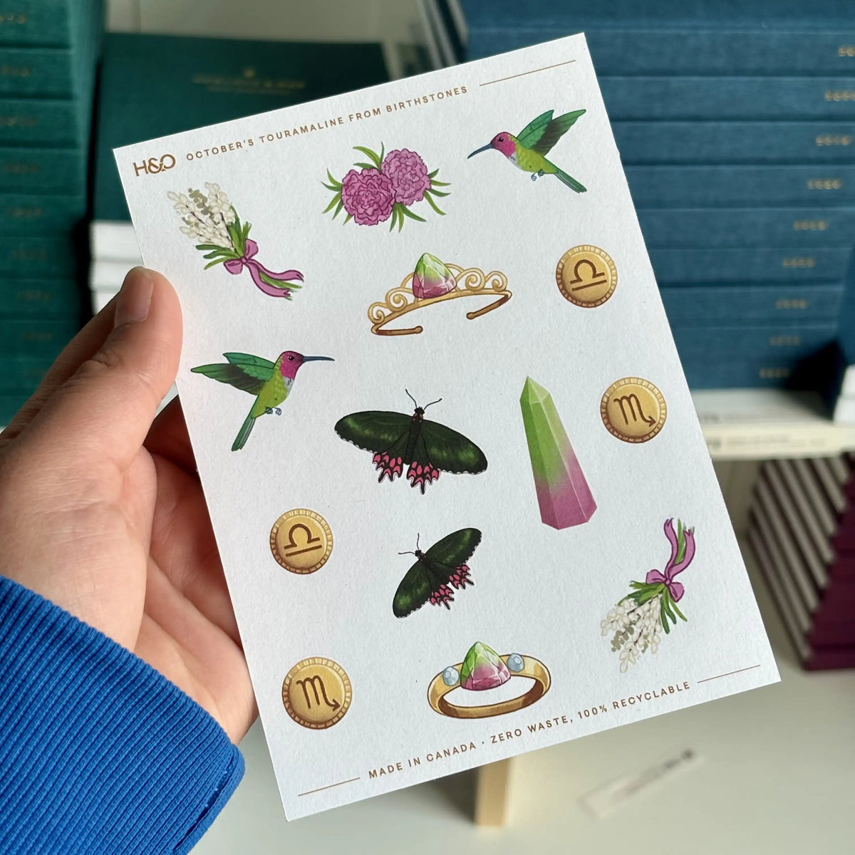 Birthstones Stickers - detail view