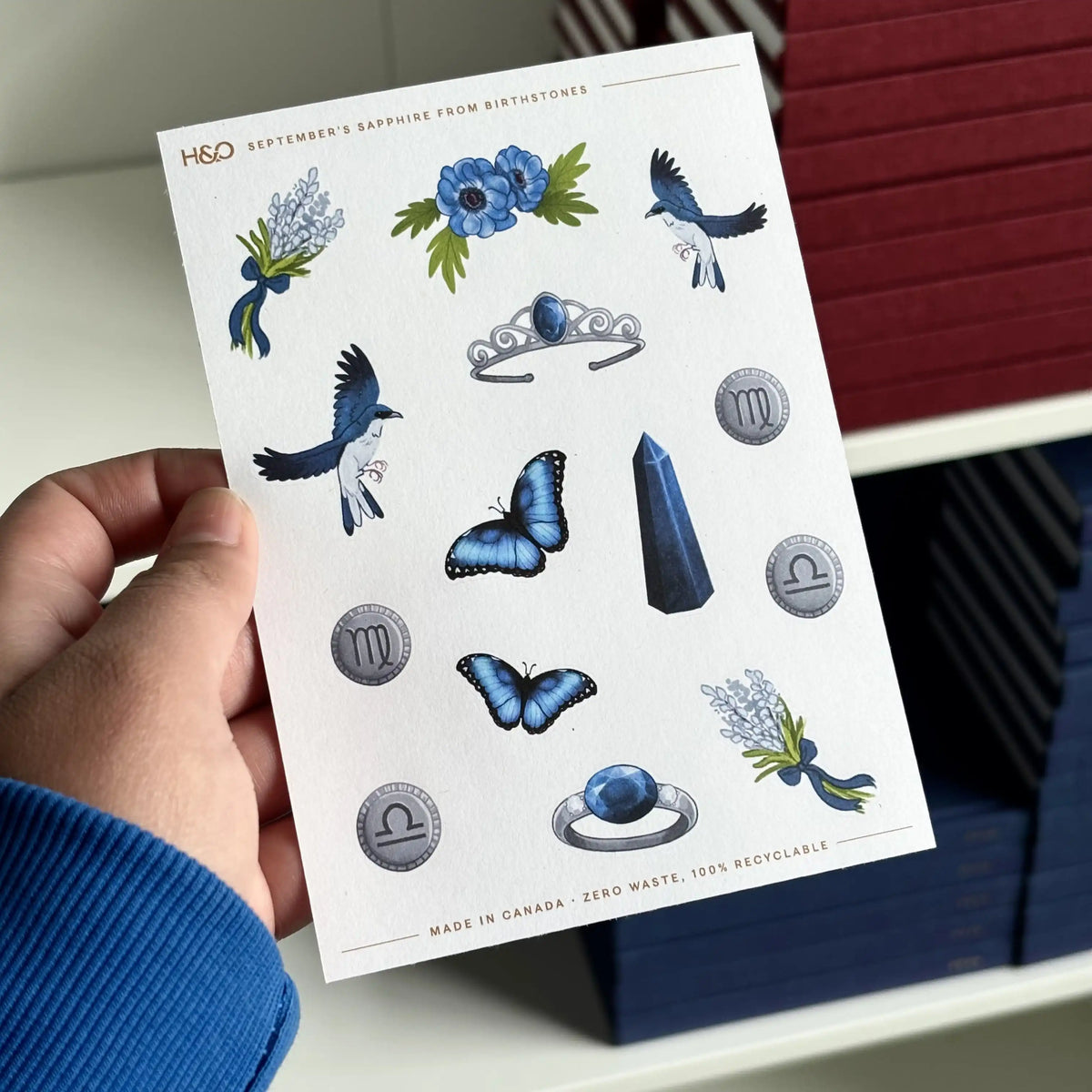 Birthstones Stickers - detail view