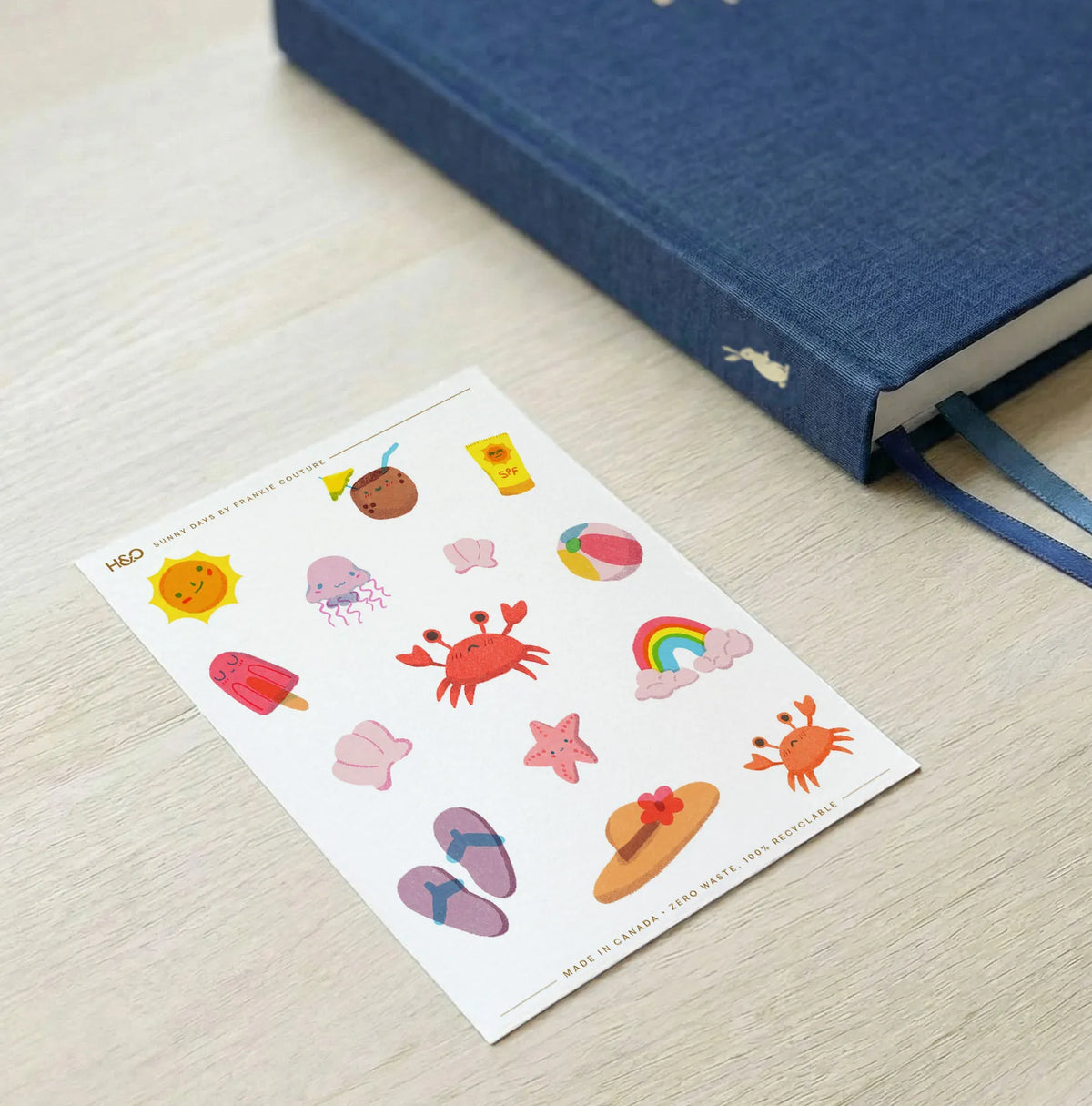 Sunny Days Stickers - detail view