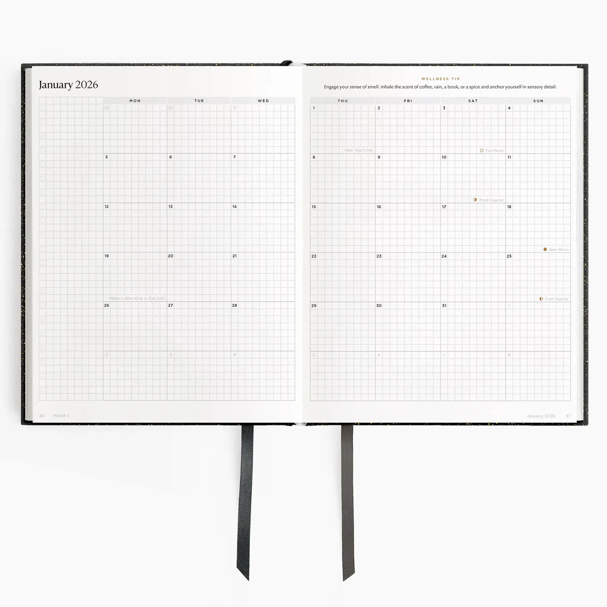 2026 Weekly Planner (Hardcover) in Witching Hour #color_witching hour