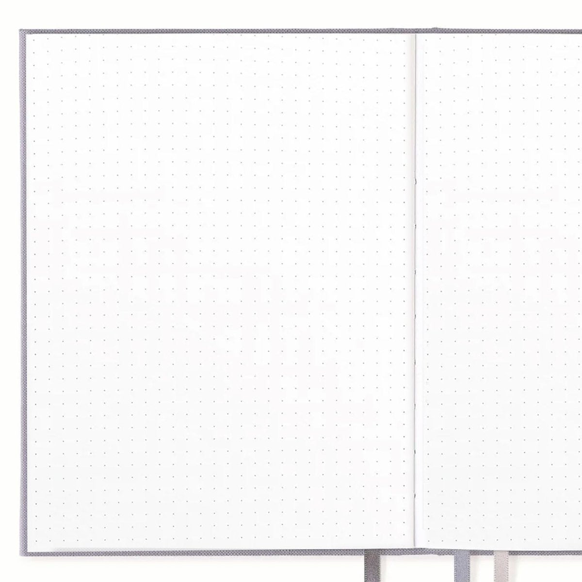 Lunar Dotted Notebook (Hardcover, 150gsm) in Willow - detail view #color_willow