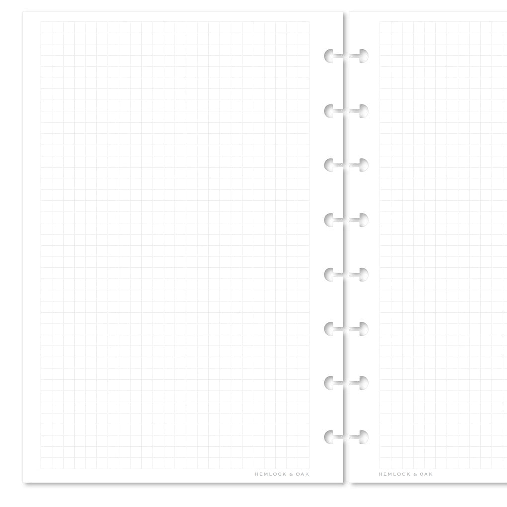 Graph Paper Inserts - detail view
