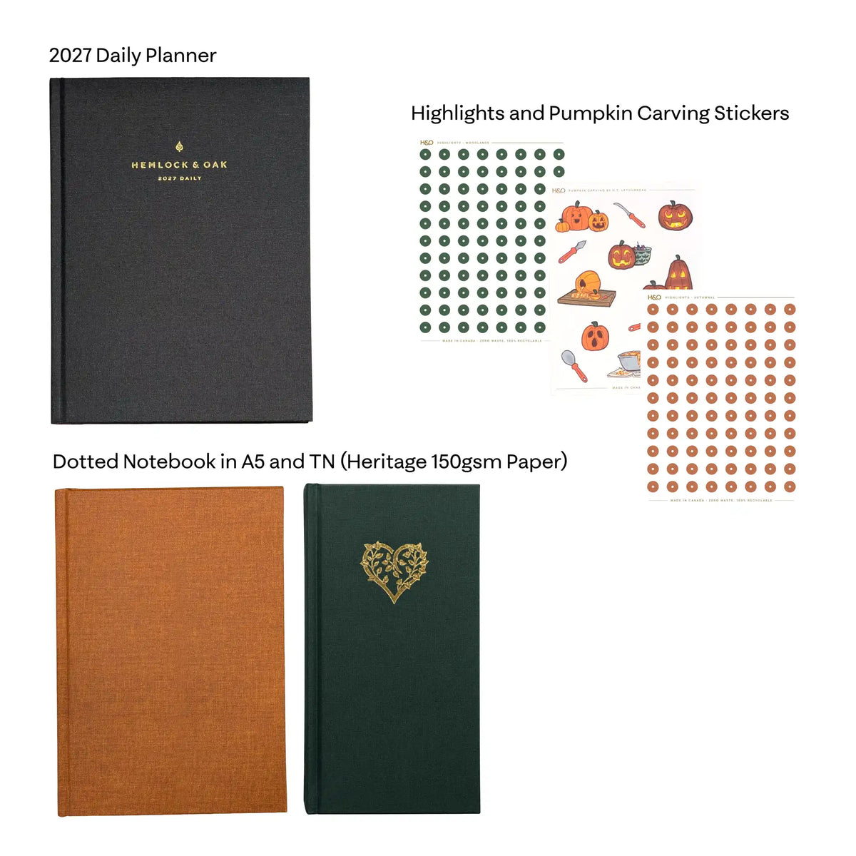 2027 Pumpkin Carving Planner Bundle