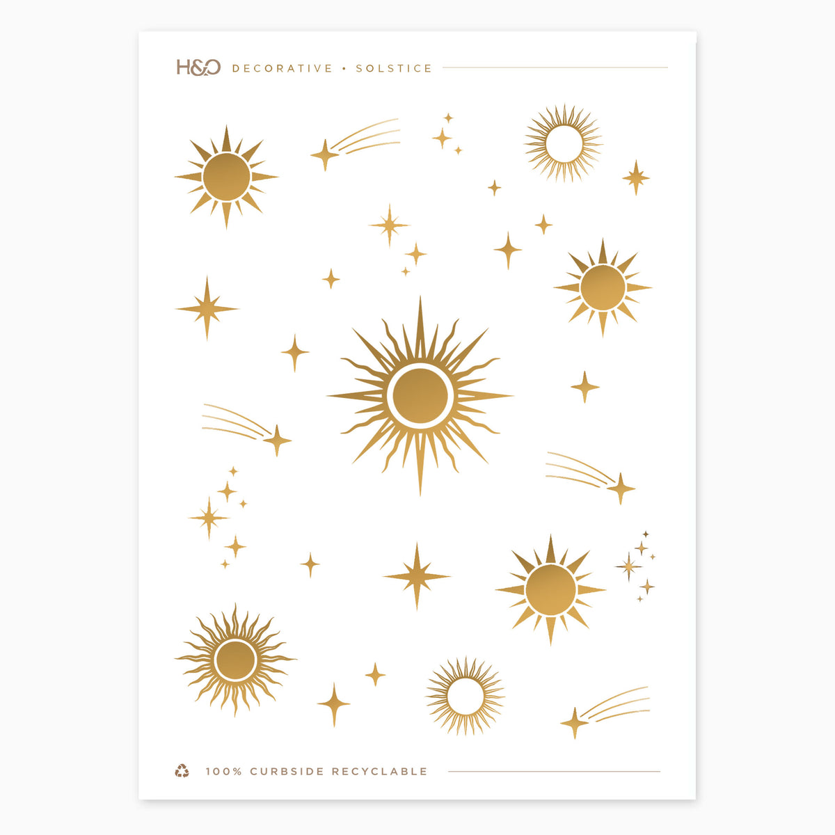 Solstice Stickers - Planner Stickers