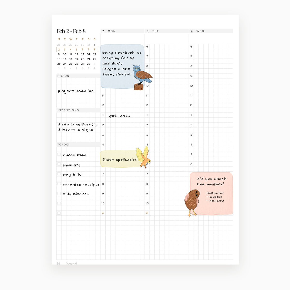 Things Owl Remember Stickers - Planner Stickers