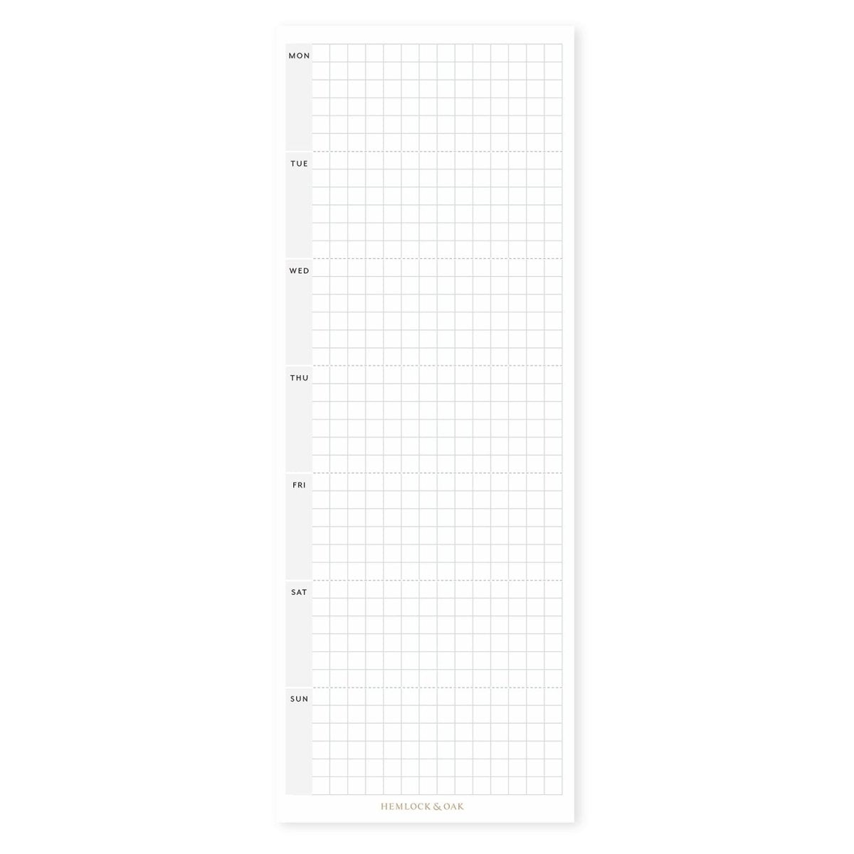 Weekly Sticky Notes - Made in Canada #color_