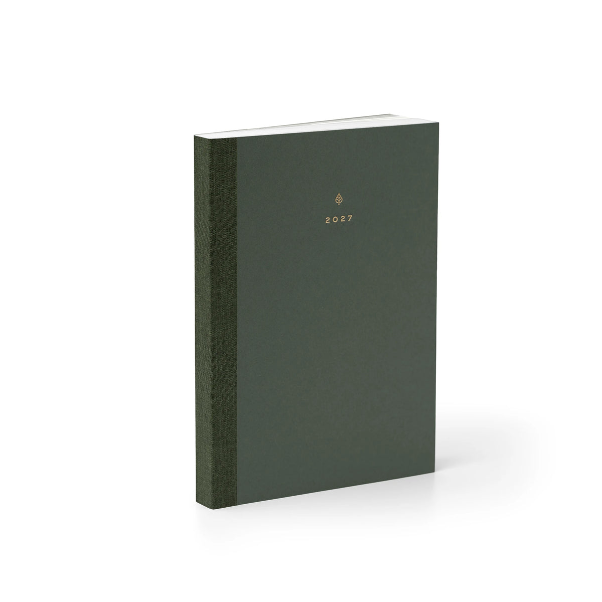 2027 A6 Daily Planner (Paper Flex, 70gsm) in Moss #color_moss