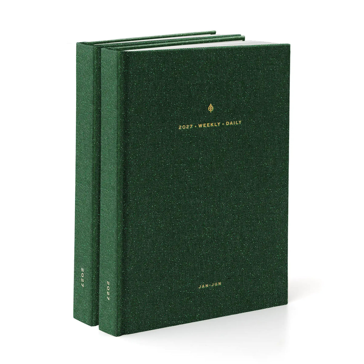 2027 Minimalist Daily Duo (Hardcover, Heritage 120gsm) in Mystic Forest #color_mystic forest