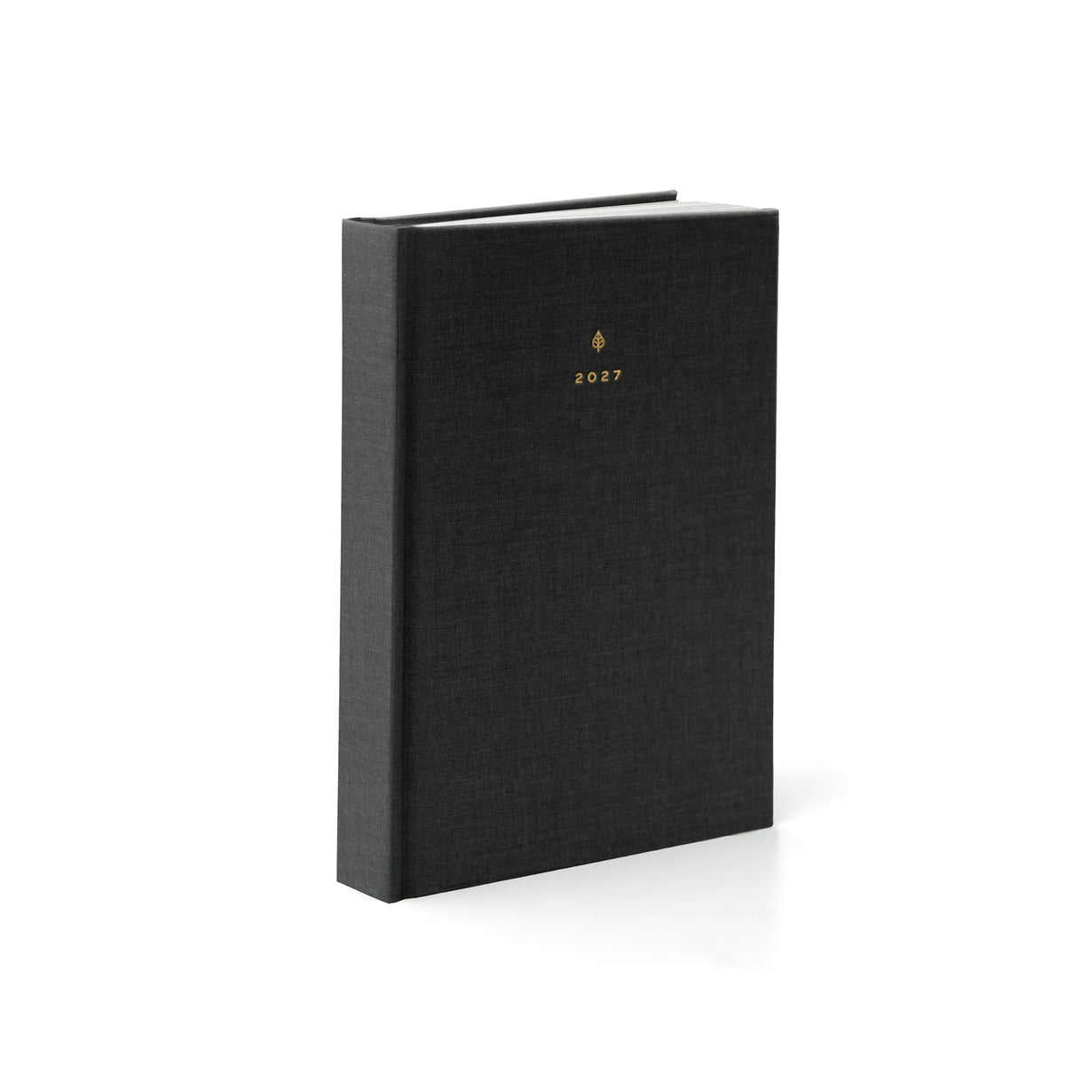 2027 A6 Daily Planner (Hardcover, 70gsm) in Charbon #color_charbon