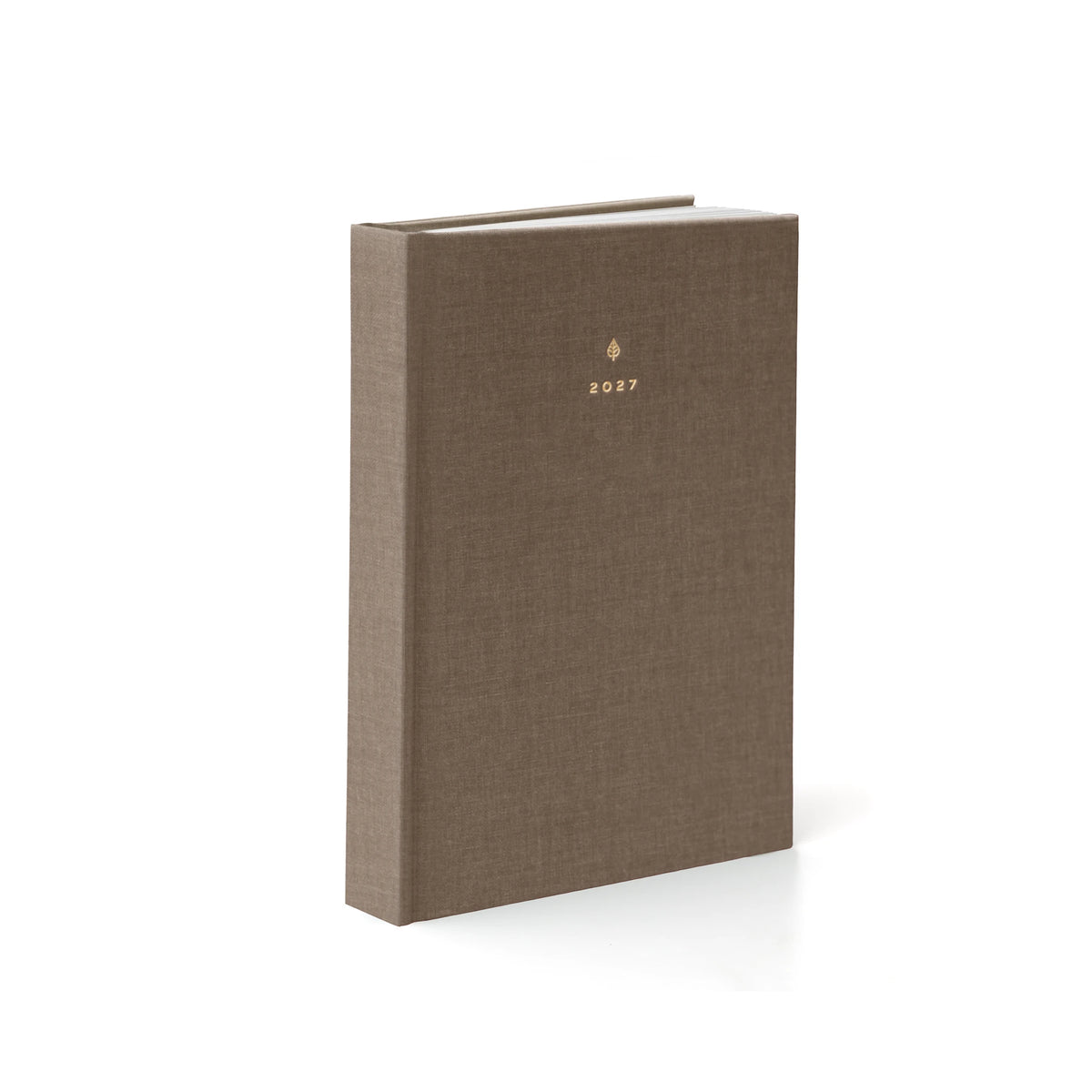 2027 A6 Daily Planner (Hardcover, 70gsm) in Fawn #color_fawn