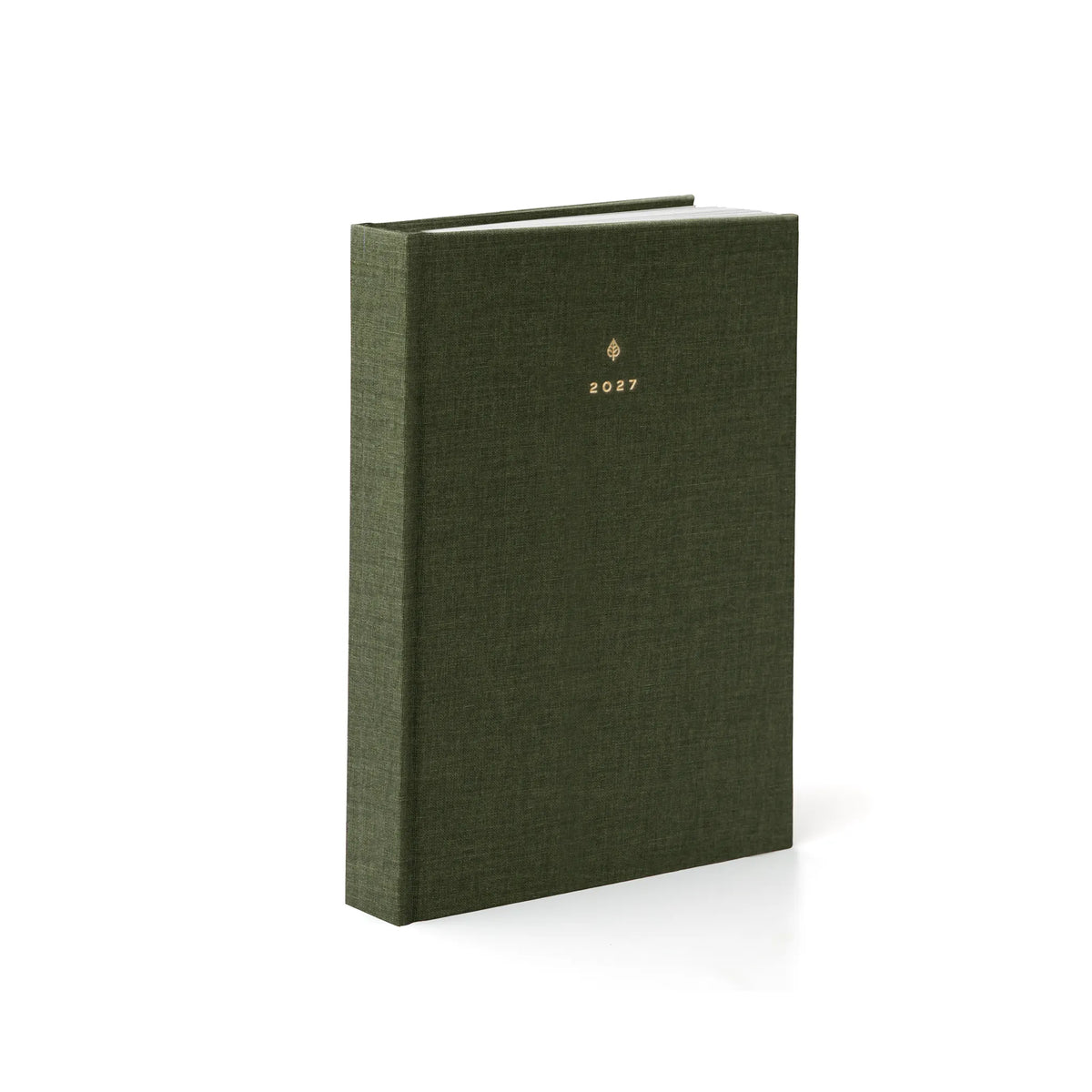 2027 A6 Daily Planner (Hardcover, 70gsm) in Moss #color_moss