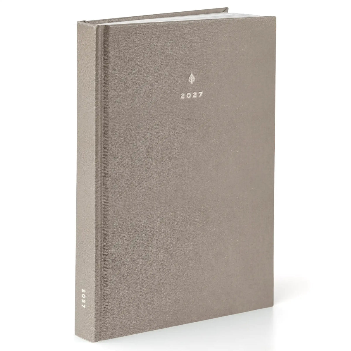 2027 B5 Minimalist Horizontal Planner (Hardcover, Heritage 120gsm) in Natural Pearl #color_natural pearl