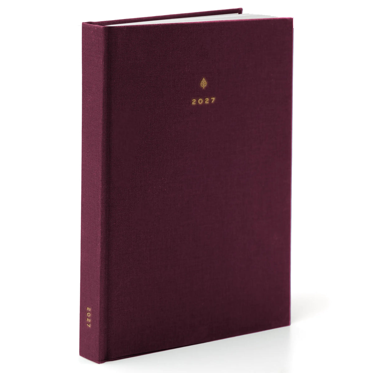 2027 B5 Minimalist Vertical Planner (Hardcover, Heritage 120gsm) in Mulberry #color_mulberry